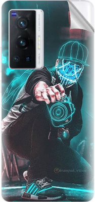 Snooky Vivo X70 Pro Mobile Skin(Green)