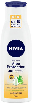 NIVEA Body for All Skin, Protection with Aloe Vera, SPF 15