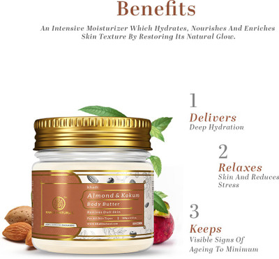 KHADI NATURAL ALMOND & KOKUM BODY BUTTER(100 g)