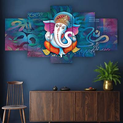 Perpetual Paintings for Wall Decoration - Set Of 5, 3d Wall