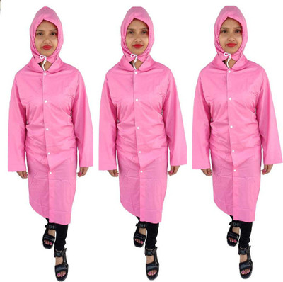 Tritika Solid Men & Women Raincoat