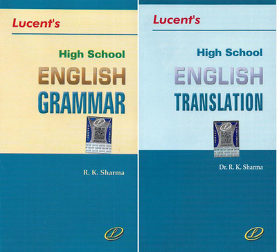 High School English Grammar & English Translation (2 Books) Useful For Exams(Paperback, Dr. R K Sharma)