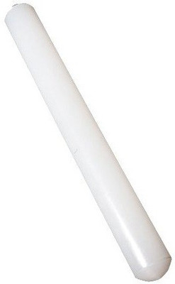 TRENDING PRODUCTS VILLA Roti Maker, Plastic Belan, Rolling Pin, Dough Roller, 12 Inch/ 30 cm Rolling Pin Rolling Pin(White, Pack of 1)