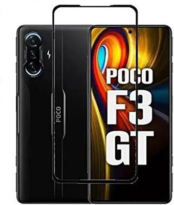 GMR Edge To Edge Tempered Glass for Poco F3 GT(Pack of 1)