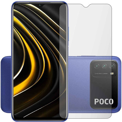 HQ Protection Tempered Glass Guard for Poco M3, Poco M2 Reloaded, Poco M2, Poco C31, Poco C3, Redmi 9 Power(Pack of 1)