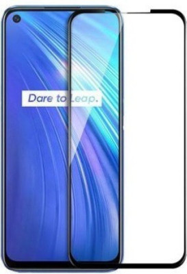 COVJ Edge To Edge Tempered Glass for REALME 6I(Pack of 1)