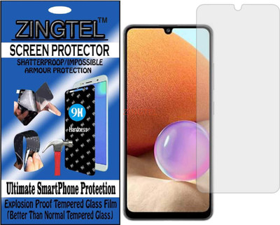 ZINGTEL Impossible Screen Guard for SAMSUNG A32(Pack of 1)