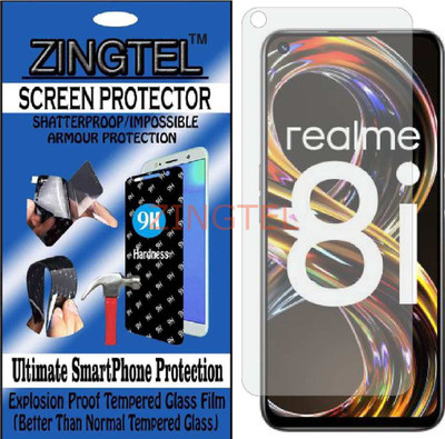ZINGTEL Impossible Screen Guard for REALME RMX3151(Pack of 1)