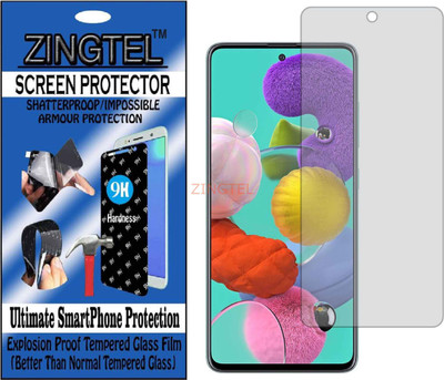 ZINGTEL Impossible Screen Guard for SAMSUNG A51(Pack of 1)