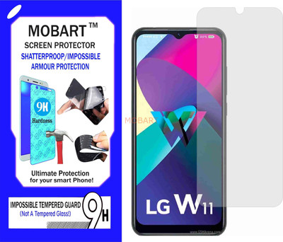 MOBART Impossible Screen Guard for LG W11(Pack of 1)