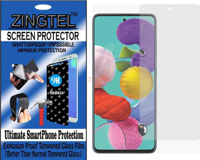 ZINGTEL Impossible Screen Guard for SAMSUNG A51 5G UW(Pack of 1)