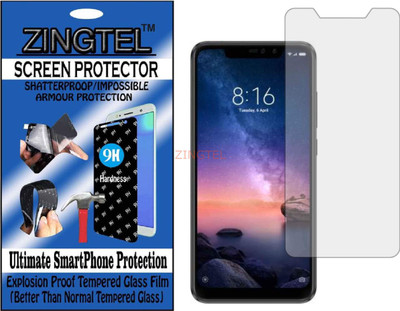 ZINGTEL Impossible Screen Guard for Mi Redmi Note 6 Pro(Pack of 1)