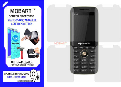 MOBART Impossible Screen Guard for MICROMAX X748(Pack of 1)