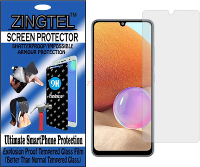 ZINGTEL Impossible Screen Guard for SAMSUNG GALAXY A32 4G(Pack of 1)