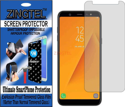 ZINGTEL Impossible Screen Guard for Samsung Galaxy A6 Plus(Pack of 1)