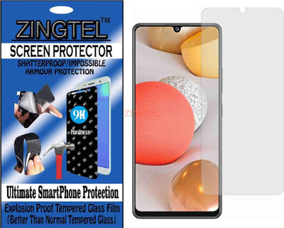 ZINGTEL Impossible Screen Guard for SAMSUNG A42S 5G(Pack of 1)