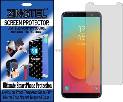 ZINGTEL Impossible Screen Guard for Samsung Galaxy J8(Pack of 1)