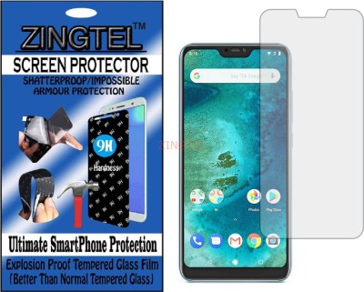 ZINGTEL Impossible Screen Guard for MI A2 LITE(Pack of 1)