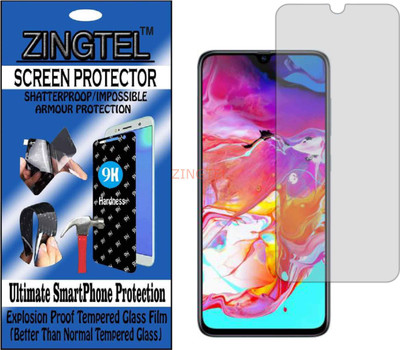 ZINGTEL Impossible Screen Guard for SAMSUNG GALAXY A70(Pack of 1)