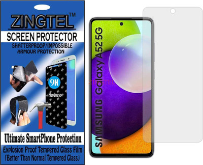 ZINGTEL Impossible Screen Guard for SAMSUNG GALAXY A52 5G(Pack of 1)