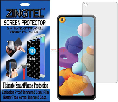 ZINGTEL Impossible Screen Guard for SAMSUNG A21(Pack of 1)