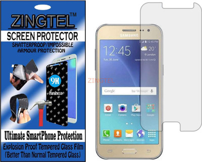 ZINGTEL Impossible Screen Guard for SAMSUNG GALAXY J2 DTV(Pack of 1)