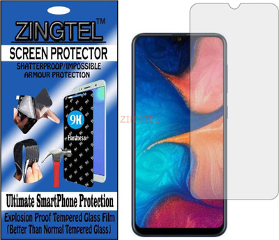ZINGTEL Impossible Screen Guard for SAMSUNG GALAXY A20(Pack of 1)