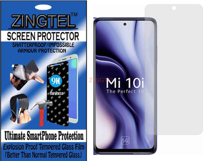 ZINGTEL Impossible Screen Guard for MI 10I 5G(Pack of 1)