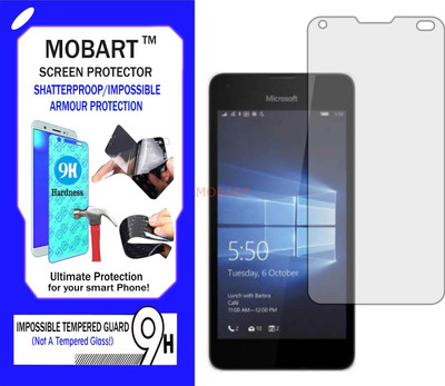MOBART Impossible Screen Guard for MICROSOFT LUMIA 550(Pack of 1)