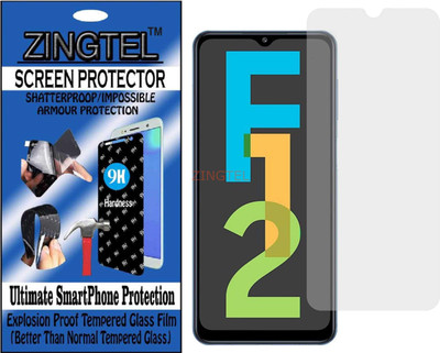 ZINGTEL Impossible Screen Guard for SAMSUNG GALAXY F12(Pack of 1)