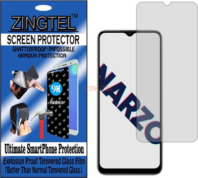 ZINGTEL Impossible Screen Guard for REALME NARZO 10 A(Pack of 1)