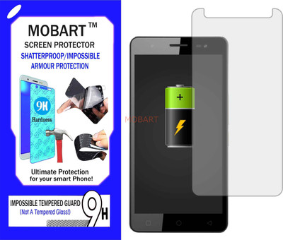 MOBART Impossible Screen Guard for Micromax Canvas Juice 3 Plus Q394(Pack of 1)