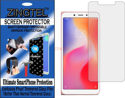 ZINGTEL Impossible Screen Guard for Mi 6X(Pack of 1)