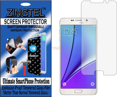 ZINGTEL Impossible Screen Guard for SAMSUNG NOTE 5 DUAL SIM(Pack of 1)