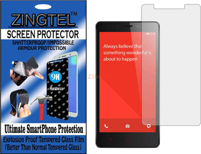ZINGTEL Impossible Screen Guard for Mi Redmi Note 4(Pack of 1)
