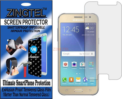 ZINGTEL Impossible Screen Guard for SAMSUNG GALAXY J2 2017(Pack of 1)