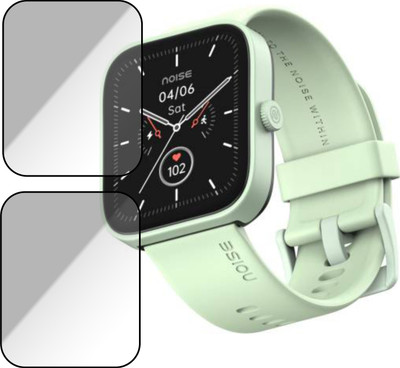 PONDRIK Tempered Glass Guard for Noise ColorFit Caliber Smartwatch(Pack of 2)