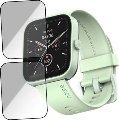 PONDRIK Tempered Glass Guard for Noise ColorFit Caliber Smartwatch(Pack of 2)