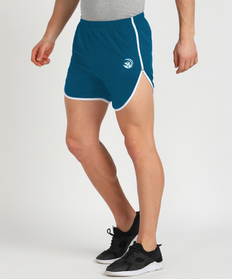 PKR SPORTS Solid Men Light Blue Sports Shorts