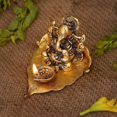 SBBCO Decorative Showpiece  -  7.83 cm(Metal, Gold)