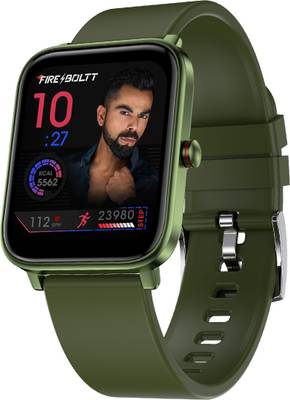 Fire-Boltt Ninja Pro Max Smartwatch  (Sea Green Strap, Free Size)