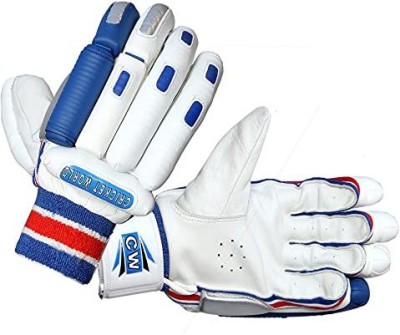 CW Player Edition LH Cricket Batting Gloves Adult - Men's Gloves (PACK OF 1 PAIR) Batting Gloves(White, Blue)