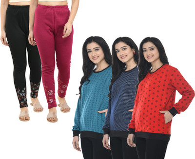 IndiWeaves Full Sleeve Printed Women Sweatshirt