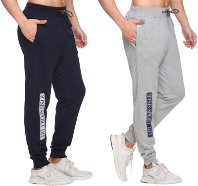 Basis Printed Men Multicolor Track Pants