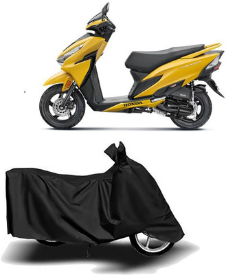 JKR Waterproof Two Wheeler Cover for Honda(Grazia, Black)