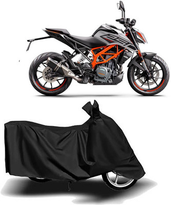 Mdstar Waterproof Two Wheeler Cover for KTM(250 Duke, Black)