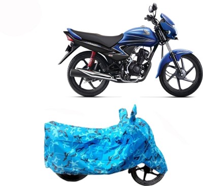 Exciting collections Two Wheeler Cover for Honda(Dream Yuga, Blue)