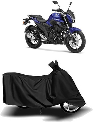 JKR Waterproof Two Wheeler Cover for Yamaha(FZ-S FI, Black)