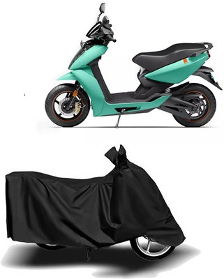 Mdstar Waterproof Two Wheeler Cover for Hero(Electric Cruz, Black)