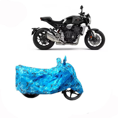 Exciting collections Two Wheeler Cover for Honda(CB1000R Plus, Blue)
